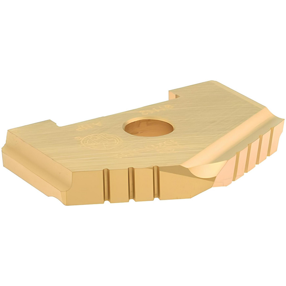 Allied Machine and Engineering Spade Drill Insert: 1-3/8" Dia, Seat Size A, High Speed Steel, 130 deg Point - 1021T-0112