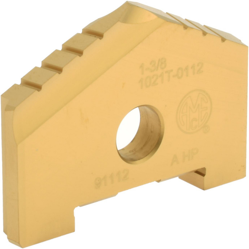 Allied Machine and Engineering Spade Drill Insert: 1-3/8" Dia, Seat Size A, High Speed Steel, 130 deg Point - 1021T-0112