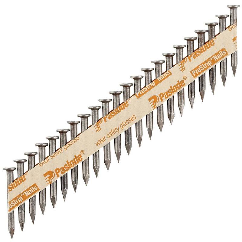 Paslode 1-1/2 in. x 0.148-Gauge HT Brite Positive Placement Metal Connector Nails (3,000-Pack) - 650026