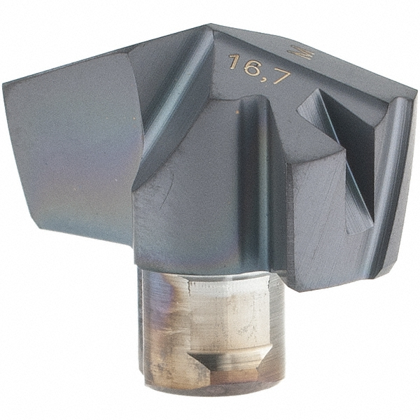 Iscar Replaceable Drill Tips: ICP0657-2M IC908, 0.6570" Dia, 16.69 mm Dia, 140 deg Point,  IC908 - 5509618