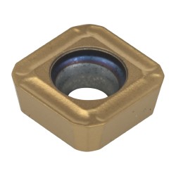 Seco Indexable Drill Insert: SPGX1904-C1 T400D, Carbide - 74077377