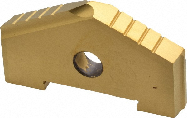 Allied Machine and Engineering Spade Drill Insert: 1-3/4" Dia, Seat Size C, High Speed Steel, 130 deg Point - 1023T-0124