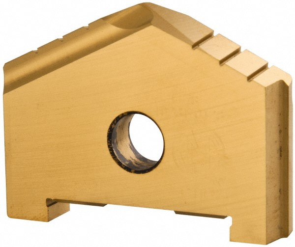 Allied Machine and Engineering Spade Drill Insert: 1-3/4" Dia, Seat Size C, High Speed Steel, 130 deg Point - 1023T-0124