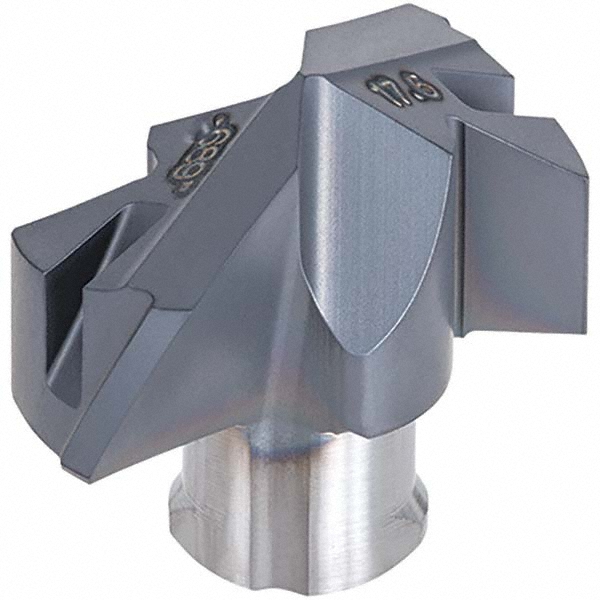 Tungaloy Replaceable Drill Tips: DMP122 AH725, 0.4803" Dia, 12.20 mm Dia, 140 deg Point,  AH725 - 6863037