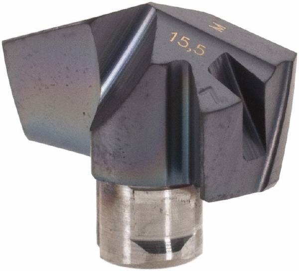 Iscar Replaceable Drill Tips: ICM0610 IC907, 0.6100" Dia, 15.49 mm Dia, 140 deg Point,  IC908 - 5567168