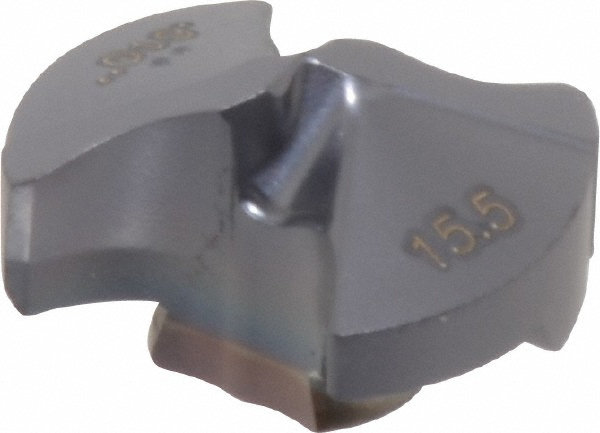 Iscar Replaceable Drill Tips: ICM0610 IC907, 0.6100" Dia, 15.49 mm Dia, 140 deg Point,  IC908 - 5567168