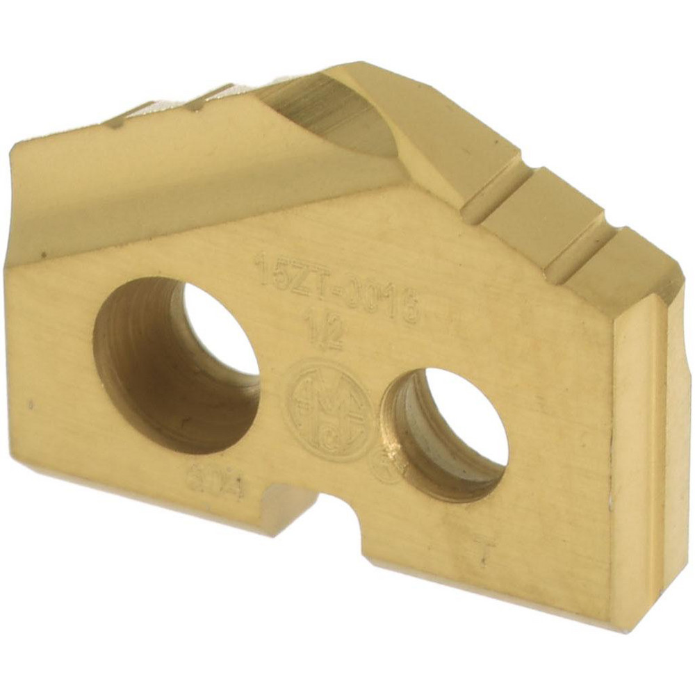 Allied Machine and Engineering Spade Drill Insert: 1/2" Dia, Seat Size Z, Cobalt, 132 deg Point - 15ZT-0016