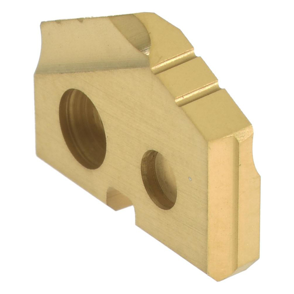 Allied Machine and Engineering Spade Drill Insert: 1/2" Dia, Seat Size Z, Cobalt, 132 deg Point - 15ZT-0016