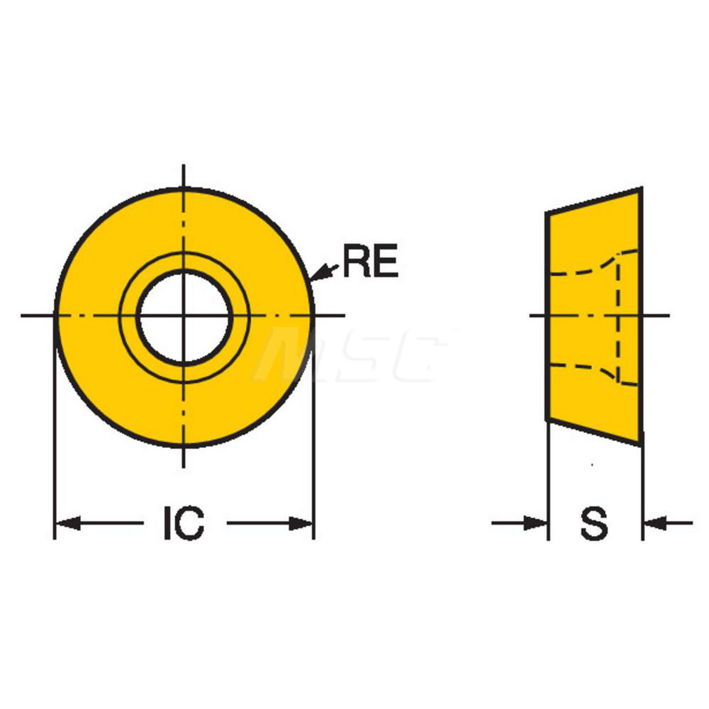 Sandvik Coromant Milling Insert: ANSI R300-1240M-PH 4330, ISO R300-1240M-PH 4330, 4330, Solid Carbide - 7564582