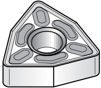 Kennametal Turning Insert: WNMG432MP1 KC5010, Carbide - 1599082