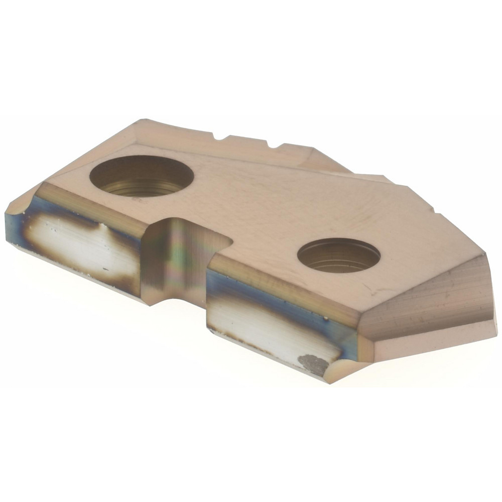 Allied Machine and Engineering Spade Drill Insert: 1-3/64" Dia, Seat Size 2, Cobalt, 132 deg Point - 452H-1.046