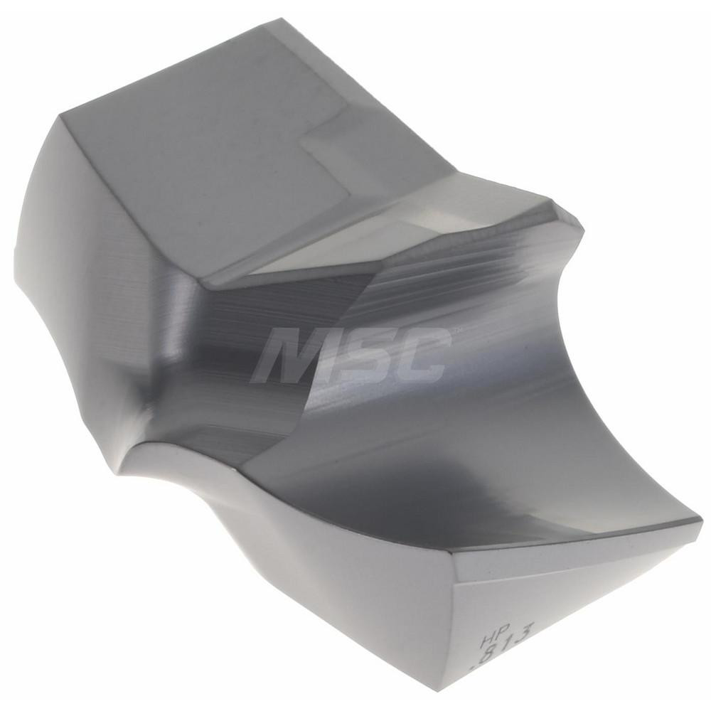 Kennametal Replaceable Drill Tips: KSEM0813HP KC7315, 0.8126" Dia, 20.64 mm Dia, 140 deg Point,  KC7315 - 2047426