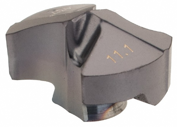 Iscar Replaceable Drill Tips: HCP0437-IQ IC908, 0.4373" Dia, 11.11 mm Dia, 139 deg Point,  IC908 - 5567946