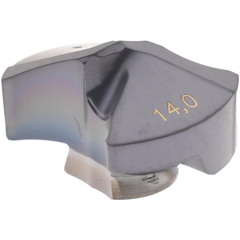 Iscar Replaceable Drill Tips: IDI-0689-SG IC908 I, 0.6890" Dia, 17.50 mm Dia, 140 deg Point,  IC908 - 5504964