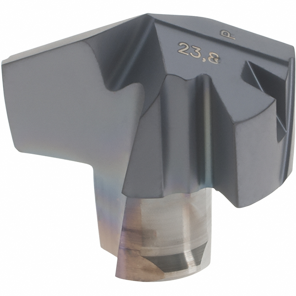 Iscar Replaceable Drill Tips: IDI-0689-SG IC908 I, 0.6890" Dia, 17.50 mm Dia, 140 deg Point,  IC908 - 5504964