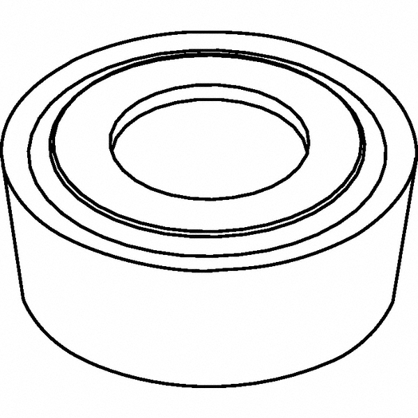 Kennametal Turning Insert: RCGH43 KCU10, Carbide - 5090744