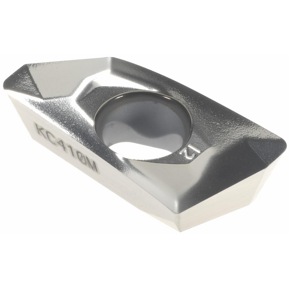 Kennametal Milling Insert: ANSI EC1402FLDJ, ISO EDCT140402PDFRLDJ, KC410M, Solid Carbide - 3273589