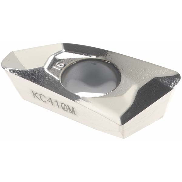 Kennametal Milling Insert: ANSI EC1402FLDJ, ISO EDCT140402PDFRLDJ, KC410M, Solid Carbide - 3273589