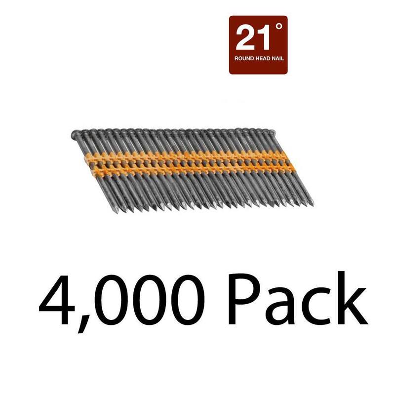 DEWALT 3 in. x 0.131 in. Metal Framing Nails 2 Boxes (2000 per Box) - DWRHS10D131X2