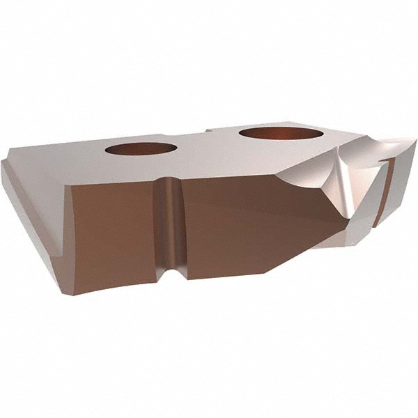Allied Machine and Engineering Spade Drill Insert: 9/16" Dia, Seat Size 0, Cobalt, 132 deg Point - 450H-0018