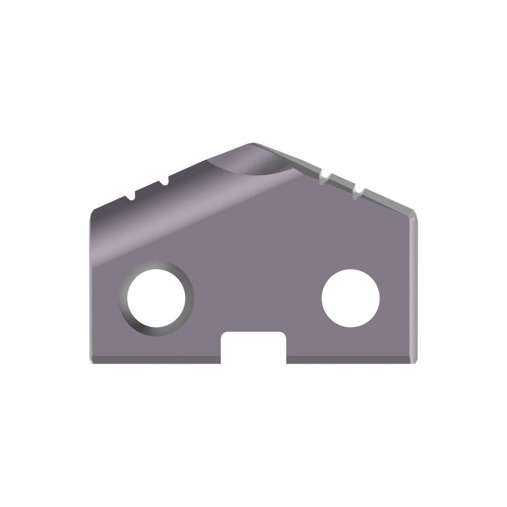 Allied Machine and Engineering Spade Drill Insert: 1-1/4" Dia, Seat Size 2, Cobalt, 132 deg Point - 182A-0108