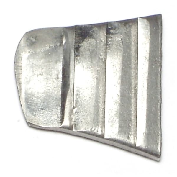 Midwest Fastener 1-1/8" x 1-1/4" x 5/32" Zinc Plated Steel Wedges 15PK - 68385