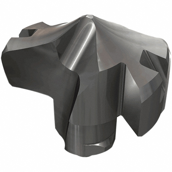 Iscar Replaceable Drill Tips: ICM0874 IC908, 0.8747" Dia, 22.22 mm Dia, 140 deg Point,  IC908 - 5509135