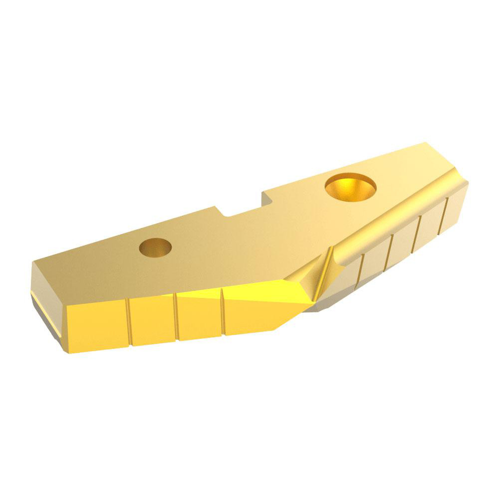 Allied Machine and Engineering Spade Drill Insert: 2-5/8" Dia, Seat Size 5, High Speed Steel, 144 deg Point - 435T-0220