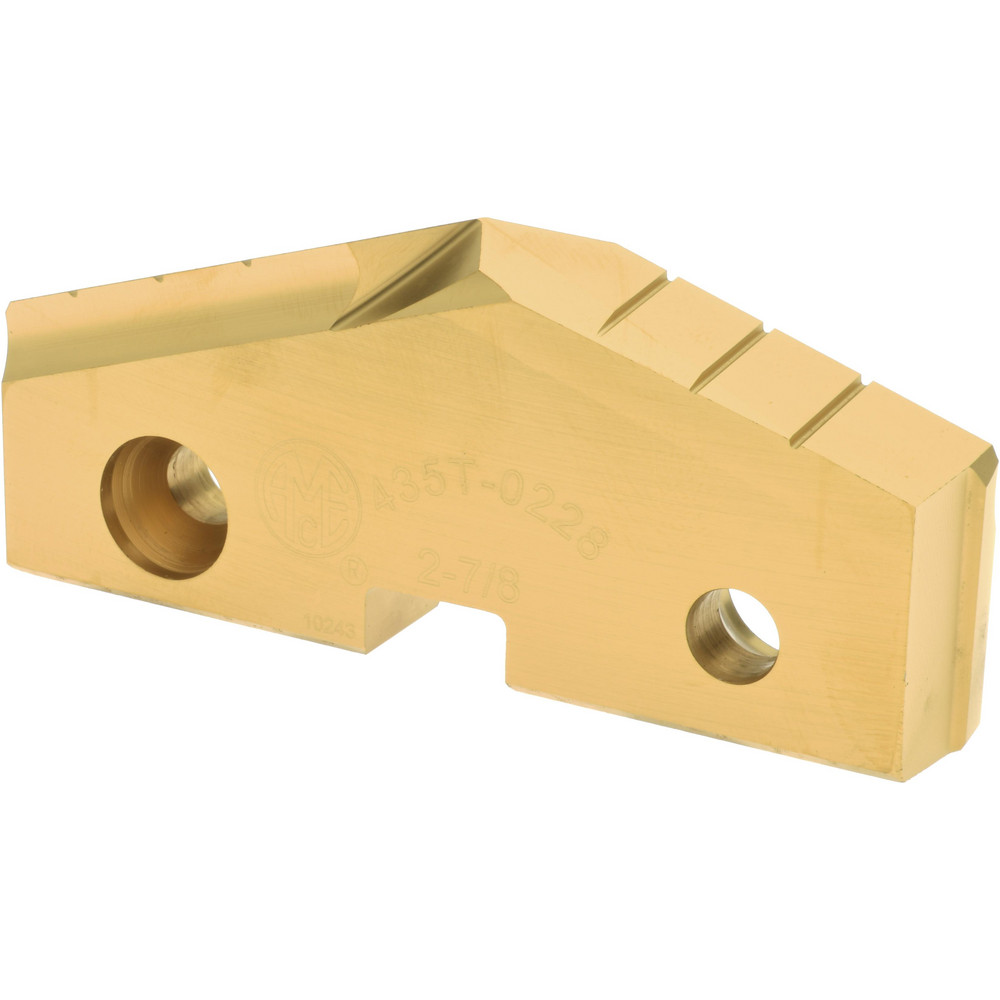 Allied Machine and Engineering Spade Drill Insert: 2-5/8" Dia, Seat Size 5, High Speed Steel, 144 deg Point - 435T-0220