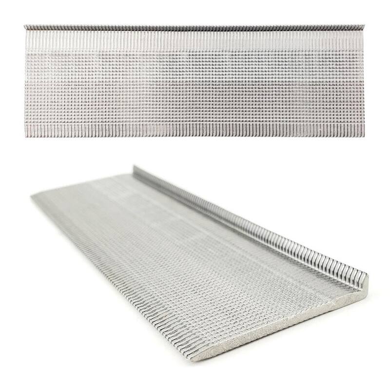 POWERNAIL 1-3/4 in. x 18-Gauge Glue Collated L-Shaped Cleat Nails for Hardwood and Engineered Flooring (5000 per Box) - L175185