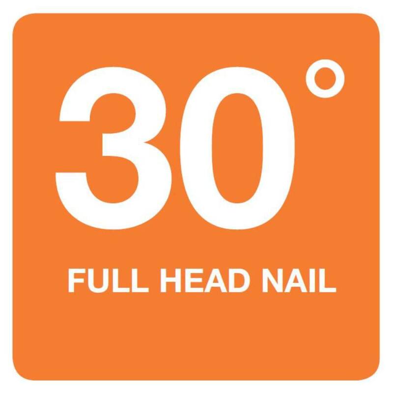 DEWALT 3-1/2 in. x 0.131 in. Paper Tape Collated Smooth Shank Bright Off-Set Round Head Nail 2000 per Box - DPT-16D131FH