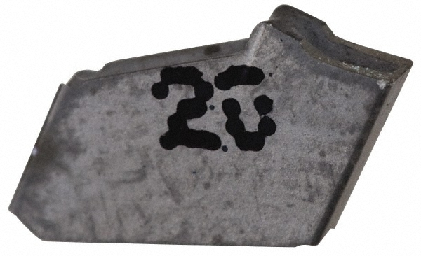 Iscar Cutoff Insert: GFN 1.6J IC-354, Carbide, 1.60 mm Cutting Width, 0.0630" Cutting Width - 6002621