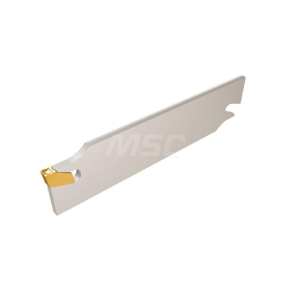 Iscar Cutoff Insert: GFN 1.6J IC-354, Carbide, 1.60 mm Cutting Width, 0.0630" Cutting Width - 6002621