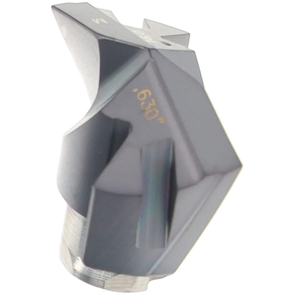 Iscar Replaceable Drill Tips: ICM 0630, 0.6300" Dia, 16.00 mm Dia, 140 deg Point,  IC908 - 5507976