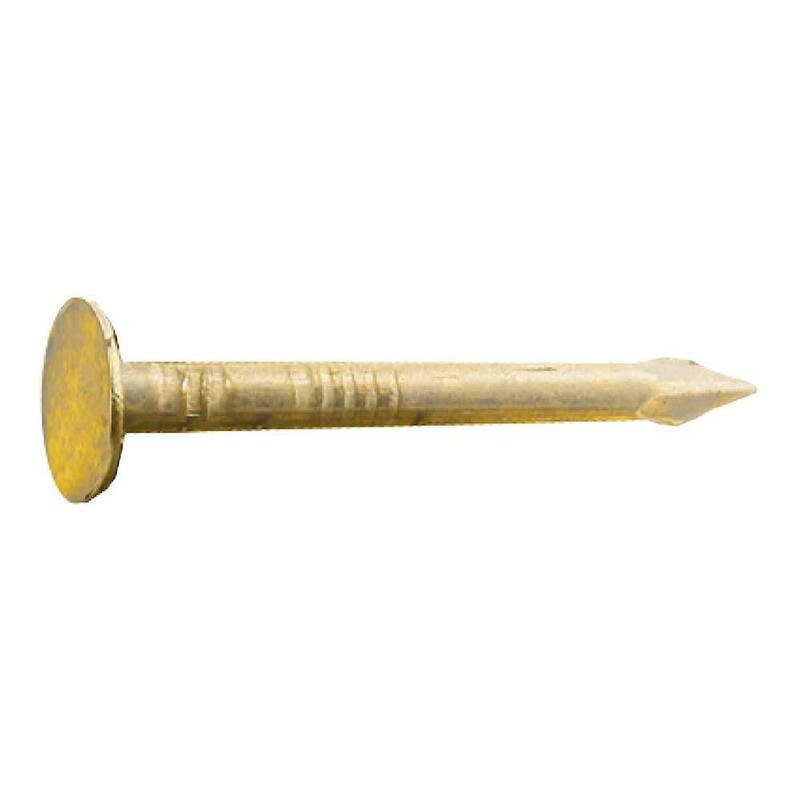 Grip-Rite 1-1/4 in. x 0.120 Electro-Galvanized Coil Roofing Nails (500 per Box) - GRCR3TRC