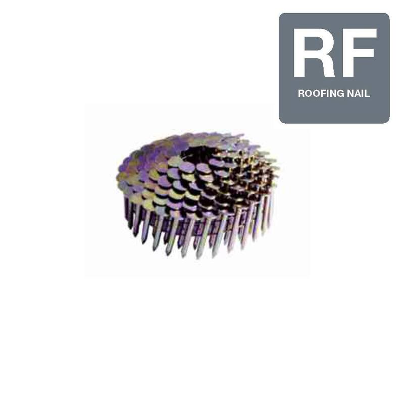 Grip-Rite 1-1/4 in. x 0.120 Electro-Galvanized Coil Roofing Nails (500 per Box) - GRCR3TRC