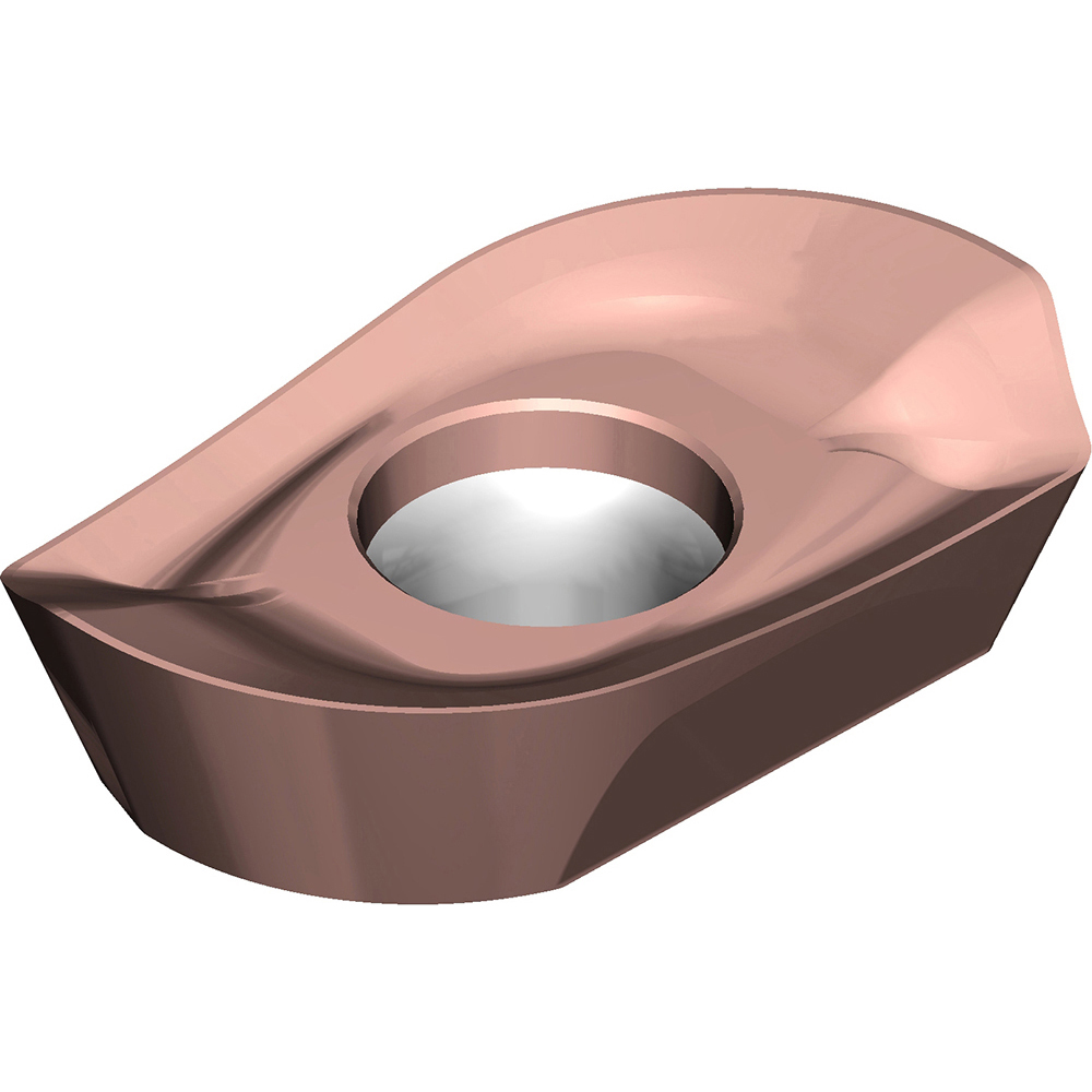 Ingersoll Cutting Tools Milling Insert: ANSI AOMT060202R IN1030, ISO AOMT060202R IN1030, IN1030, Solid Carbide - 5840533