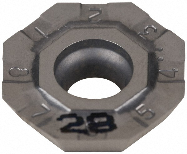 Iscar Milling Insert: ANSI OFCR 07T3-AEN-P IC28, ISO OFCR 07T3-AEN-P, IC28, Solid Carbide - 5602068