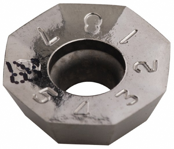 Iscar Milling Insert: ANSI OFCR 07T3-AEN-P IC28, ISO OFCR 07T3-AEN-P, IC28, Solid Carbide - 5602068