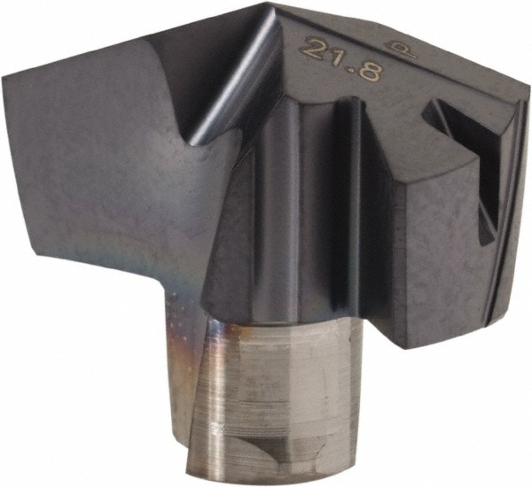 Iscar Replaceable Drill Tips: ICP0858 IC908, 0.8589" Dia, 21.82 mm Dia, 140 deg Point,  IC908 - 5509113