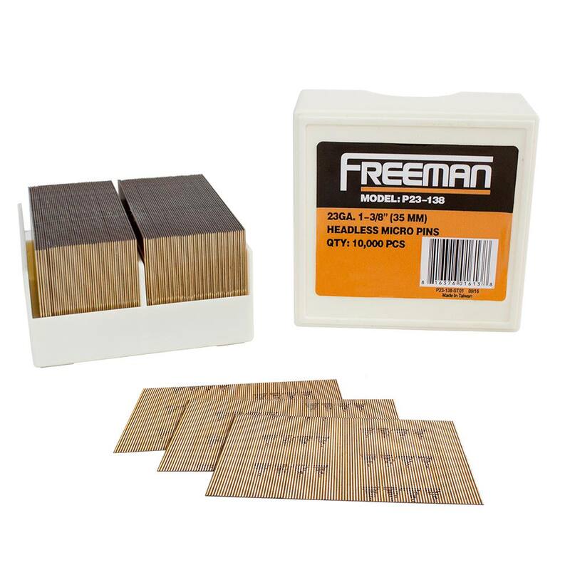 Freeman 1-3/8 in. 23-Gauge Headless Micro Pins - P23-138