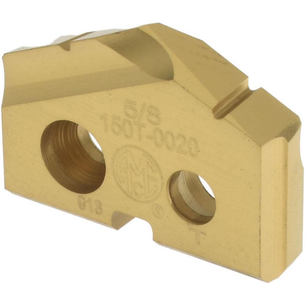Allied Machine and Engineering Spade Drill Insert: 1-3/16" Dia, Seat Size 2, Cobalt, 132 deg Point - 152T-0106