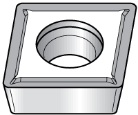 Sandvik Coromant Milling Insert: ANSI R390-11 T3 08M-PL 1130, ISO R390-11 T3 08M-PL 1130, 1130, Solid Carbide - 6906942