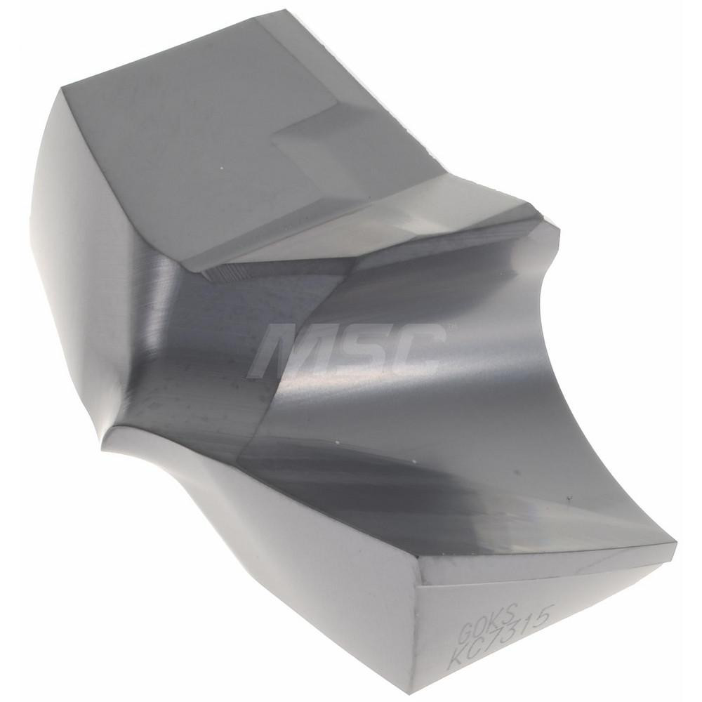 Kennametal Replaceable Drill Tips: KSEM1000HPG KC7315, 1.0000" Dia, 25.40 mm Dia, 140 deg Point,  KC7315 - 2499867