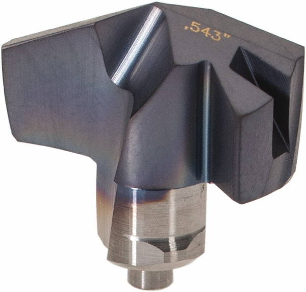 Iscar Replaceable Drill Tips: ICM0516 IC908, 0.5161" Dia, 13.11 mm Dia, 140 deg Point,  IC908 - 5508405