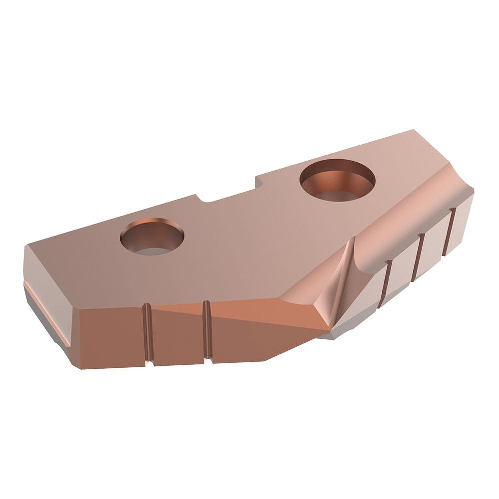 Allied Machine and Engineering Spade Drill Insert: 3/4" Dia, Seat Size 1, Cobalt, 180 deg Point - 151T-0024-FB