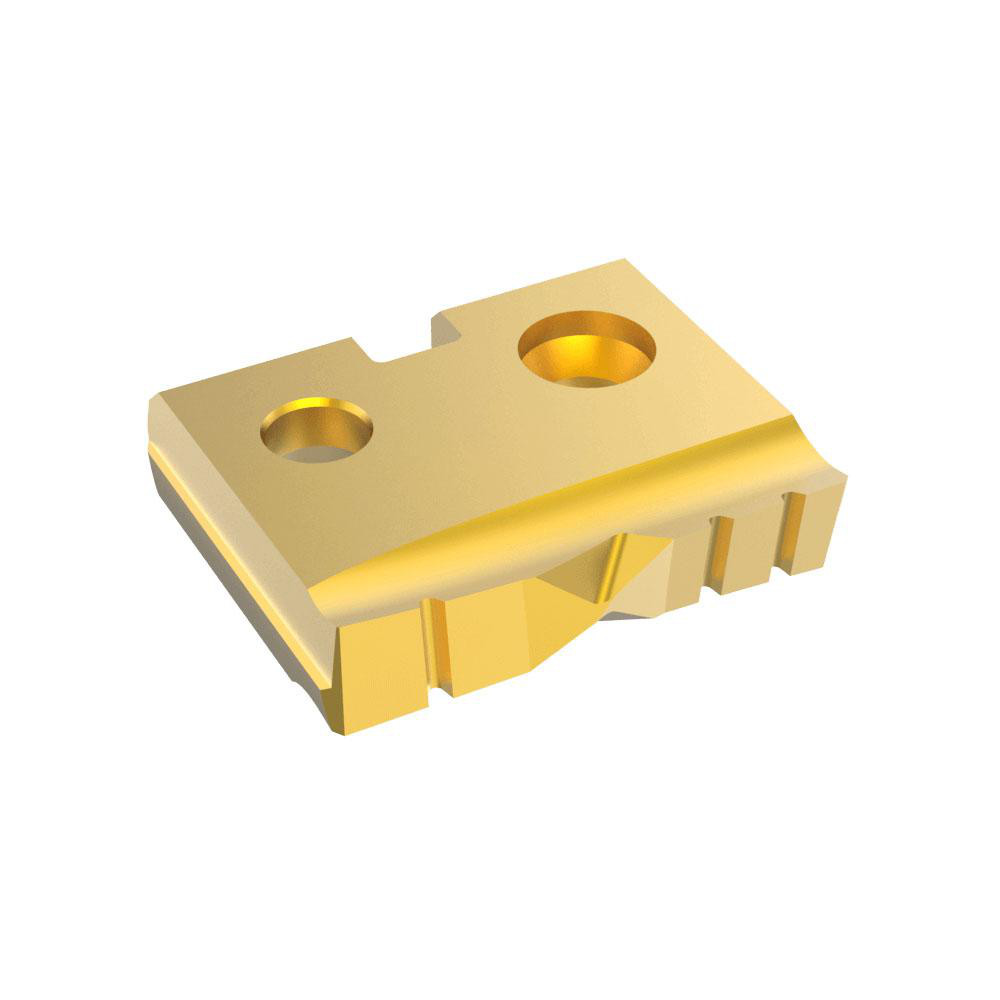 Allied Machine and Engineering Spade Drill Insert: 3/4" Dia, Seat Size 1, Cobalt, 180 deg Point - 151T-0024-FB