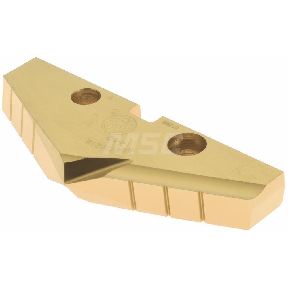 Allied Machine and Engineering Spade Drill Insert: 2-1/2" Dia, Seat Size 4, Cobalt, 132 deg Point - 454T-0216