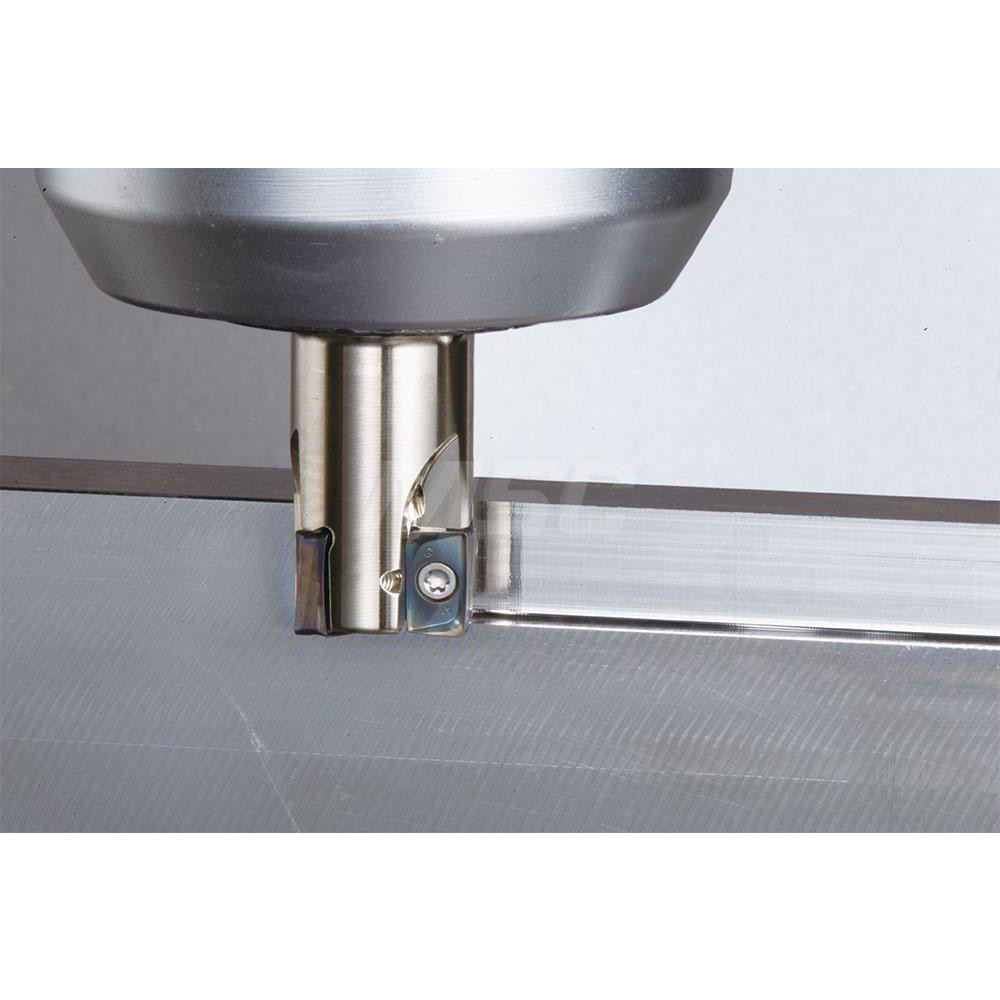 Kyocera Milling Insert: ANSI LOMU100408ERGMPR1525, ISO LOMU100408ER-GM, PR1525, Solid Carbide - TLB04350