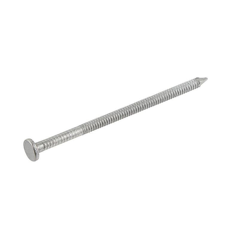 Everbilt 2D 1 in. Roofing Nails Electro-Galvanized 1 lb. (Approximately 258-Pieces) - 815700